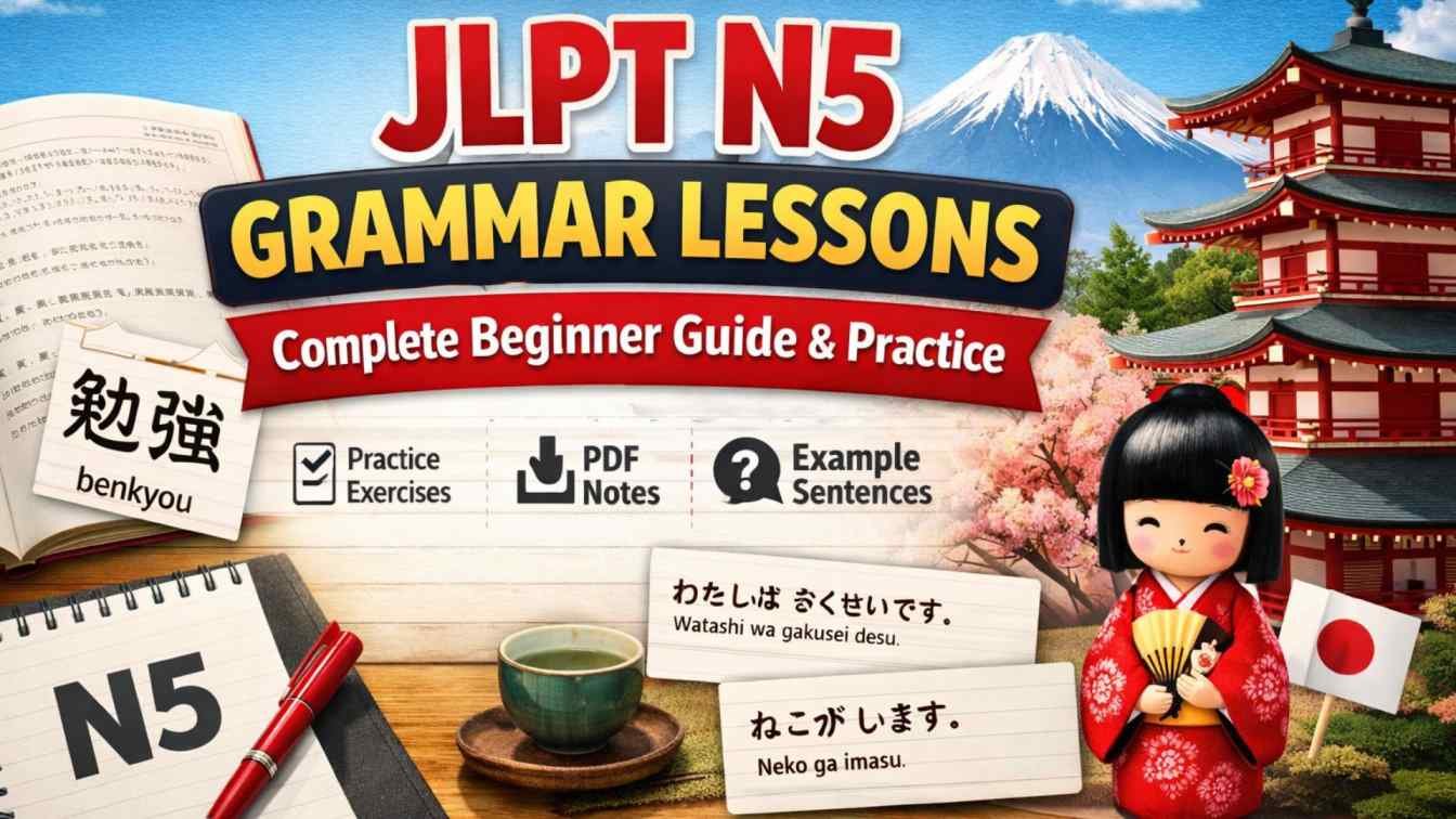 JLPT+N5+Grammar+Lessons+%7C+Complete+Rules+%26+Examples+Guide
